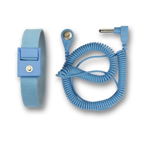Erdungsband 30cm mit Spiralkabel